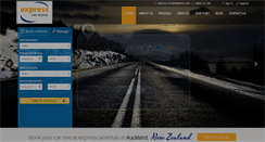 Desktop Screenshot of expresscarrentals.co.nz